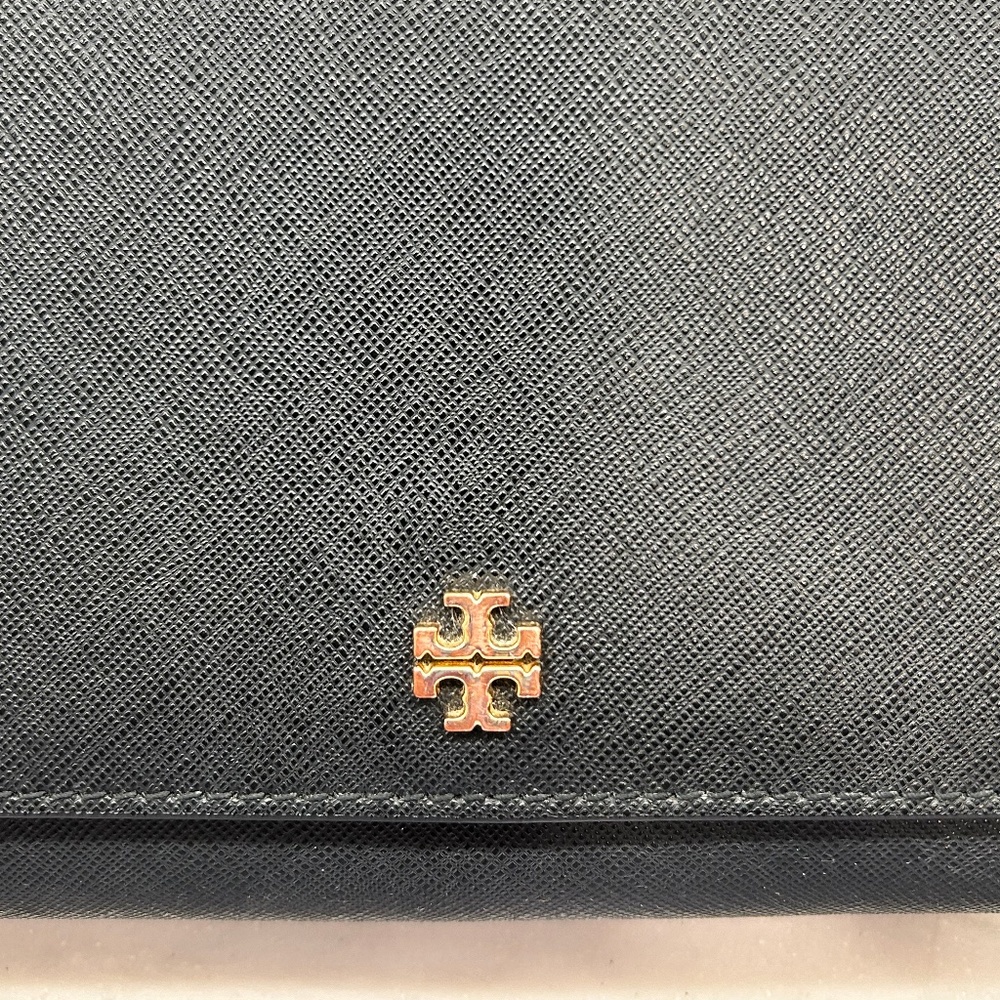 Tory Burch Black Crossbody Bag with Gold Chain - Picture 3 of 8